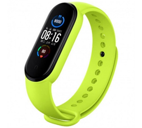 Ремінець BeCover для Xiaomi Mi Smart Band 5/Mi Smart Band 6 Lime (705433) Ремінець BeCover для Xiaomi Mi Smart Band 5/Mi Smart Band 6 Lime (705433)
