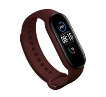 Ремінець BeCover для Xiaomi Mi Smart Band 5/Mi Smart Band 6 Red Wine (705557)