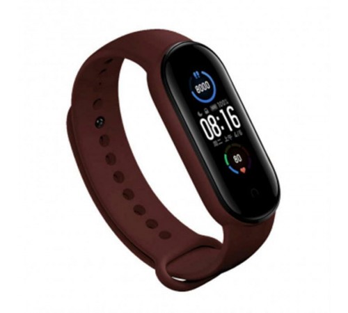 Ремінець BeCover для Xiaomi Mi Smart Band 5/Mi Smart Band 6 Red Wine (705557) Ремінець BeCover для Xiaomi Mi Smart Band 5/Mi Smart Band 6 Red Wine (705557)