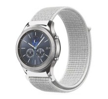 Ремінець BeCover Nylon Style для Samsung Galaxy Watch 42mm/Watch Active/Active 2 40/44mm/Watch 3 41mm/Gear S2 Classic/Gear Sport White (705823)