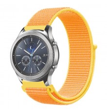 Ремінець BeCover Nylon Style для Samsung Galaxy Watch 42mm/Watch Active/Active 2 40/44mm/Watch 3 41mm/Gear S2 Classic/Gear Sport Yellow (705824)