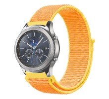 Ремінець BeCover Nylon Style для Samsung Galaxy Watch 46mm/Watch 3 45mm/Gear S3 Classic/Gear S3 Frontier Yellow (705873)