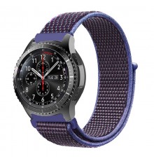 Ремінець BeCover Nylon Style для Amazfit Stratos 1/2/2S/3/GTR 2/GTR 47mm/GTR Lite 47mm/Nexo/Pace Purple (705891)