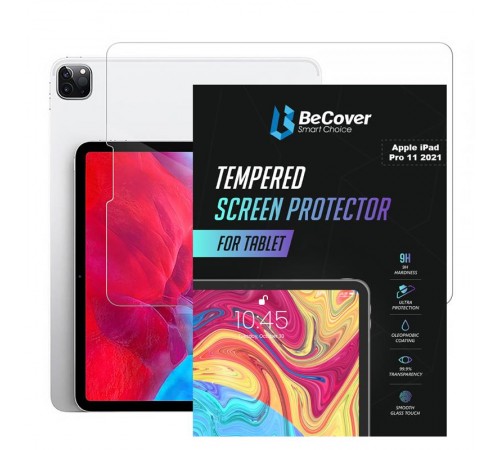 Захисне скло BeCover для Apple iPad Pro 11 (2021) (706056)
