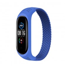 Ремінець BeCover Elastic Nylon Style для Xiaomi Mi Smart Band 5/Mi Smart Band 6 Size M Deep Blue (706149)