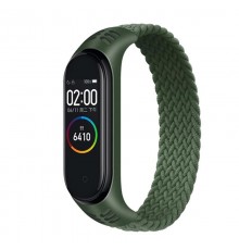 Ремінець BeCover Elastic Nylon Style для Xiaomi Mi Smart Band 5/Mi Smart Band 6 Size M Khaki (706150)