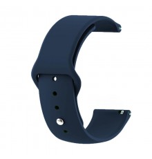 Силіконовий ремінець BeCover для Xiaomi Amazfit Bip/Bip Lite/Bip S Lite/GTR 42mm/GTS/TicWatch S2/TicWatch E Blue-Horizon (706199)
