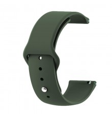 Силіконовий ремінець BeCover для Xiaomi Amazfit Bip/Bip Lite/Bip S Lite/GTR 42mm/GTS/TicWatch S2/TicWatch E Khaki (706204)