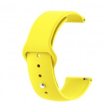 Силіконовий ремінець BeCover для Samsung Galaxy Watch 46mm/Watch 3 45mm/Gear S3 Classic/Gear S3 Frontier Yellow (706321)