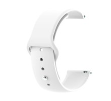 Силіконовий ремінець BeCover для Amazfit Stratos 1/2/2S/3/GTR 2/GTR 47mm/GTR Lite 47mm/Nexo/Pace White (706377)