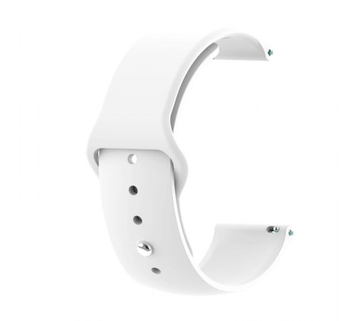 Силіконовий ремінець BeCover для Amazfit Stratos 1/2/2S/3/GTR 2/GTR 47mm/GTR Lite 47mm/Nexo/Pace White (706377) Силіконовий ремінець BeCover для Amazfit Stratos 1/2/2S/3/GTR 2/GTR 47mm/GTR Lite 47mm/Nexo/Pace White (706377)