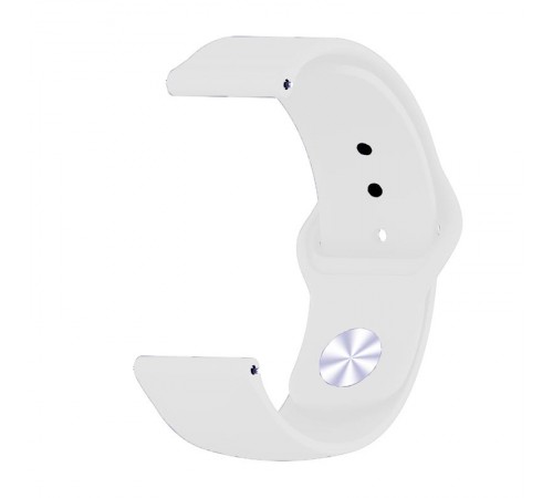 Силіконовий ремінець BeCover для Amazfit Stratos 1/2/2S/3/GTR 2/GTR 47mm/GTR Lite 47mm/Nexo/Pace White (706377) Силіконовий ремінець BeCover для Amazfit Stratos 1/2/2S/3/GTR 2/GTR 47mm/GTR Lite 47mm/Nexo/Pace White (706377)