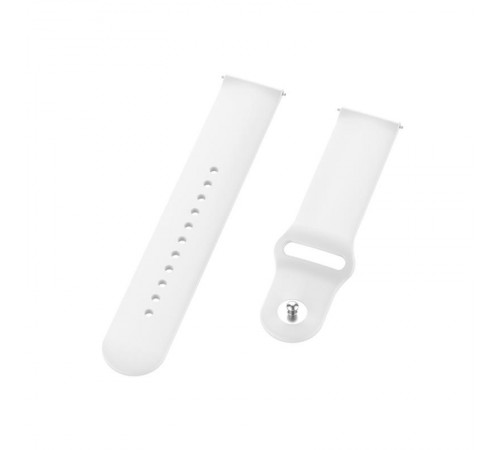 Силіконовий ремінець BeCover для Amazfit Stratos 1/2/2S/3/GTR 2/GTR 47mm/GTR Lite 47mm/Nexo/Pace White (706377) Силіконовий ремінець BeCover для Amazfit Stratos 1/2/2S/3/GTR 2/GTR 47mm/GTR Lite 47mm/Nexo/Pace White (706377)