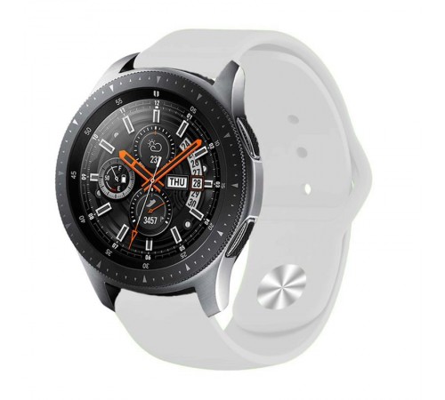 Силіконовий ремінець BeCover для Amazfit Stratos 1/2/2S/3/GTR 2/GTR 47mm/GTR Lite 47mm/Nexo/Pace White (706377) Силіконовий ремінець BeCover для Amazfit Stratos 1/2/2S/3/GTR 2/GTR 47mm/GTR Lite 47mm/Nexo/Pace White (706377)