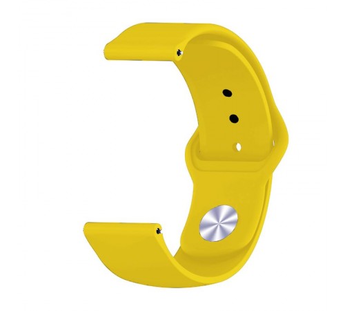 Силіконовий ремінець BeCover для Amazfit Stratos 1/2/2S/3/GTR 2/GTR 47mm/GTR Lite 47mm/Nexo/Pace Yellow (706381) Силіконовий ремінець BeCover для Amazfit Stratos 1/2/2S/3/GTR 2/GTR 47mm/GTR Lite 47mm/Nexo/Pace Yellow (706381)