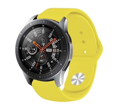 Силіконовий ремінець BeCover для Amazfit Stratos 1/2/2S/3/GTR 2/GTR 47mm/GTR Lite 47mm/Nexo/Pace Yellow (706381) Силіконовий ремінець BeCover для Amazfit Stratos 1/2/2S/3/GTR 2/GTR 47mm/GTR Lite 47mm/Nexo/Pace Yellow (706381)