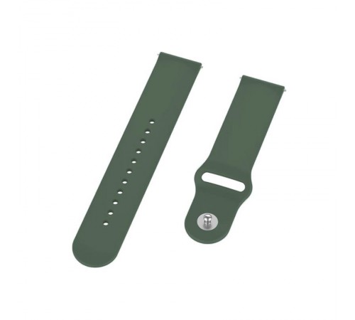 Силіконовий ремінець BeCover для Amazfit Stratos 1/2/2S/3/GTR 2/GTR 47mm/GTR Lite 47mm/Nexo/Pace Pine-Green (706382) Силіконовий ремінець BeCover для Amazfit Stratos 1/2/2S/3/GTR 2/GTR 47mm/GTR Lite 47mm/Nexo/Pace Pine-Green (706382)