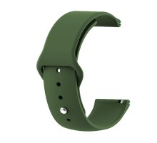 Силіконовий ремінець BeCover для Amazfit Stratos 1/2/2S/3/GTR 2/GTR 47mm/GTR Lite 47mm/Nexo/Pace Green (706387)