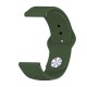 Силіконовий ремінець BeCover для Amazfit Stratos 1/2/2S/3/GTR 2/GTR 47mm/GTR Lite 47mm/Nexo/Pace Green (706387)
