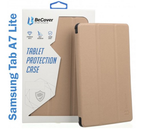 Чохол-книжка BeCover Flexible TPU Mate для Samsung Galaxy Tab A7 Lite SM-T220/SM-T225 Gold (706476)