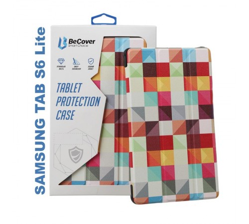 Чохол-книжка BeCover Smart для Samsung Galaxy Tab S6 Lite 10.4 P610/P613/P615/P619 Square (706605) Чохол-книжка BeCover Smart для Samsung Galaxy Tab S6 Lite 10.4 P610/P613/P615/P619 Square (706605)