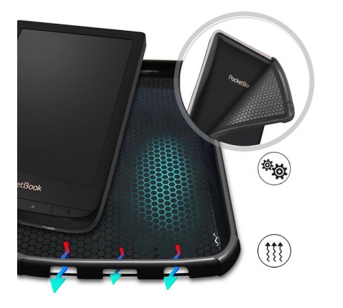 Чохол-книжка BeCover Smart Case для PocketBook 606/616/617/627/628/632 Touch HD 3/632 Plus/632 Aqua/633 Purple (707154)