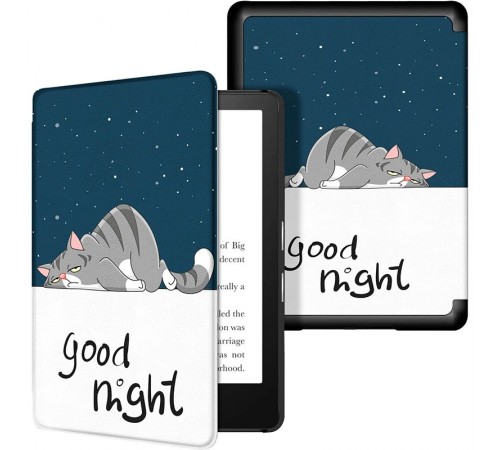 Чохол-книжка BeCover Smart для Amazon Kindle Paperwhite 11th Gen. 2021 Good Night (707213) Чохол-книжка BeCover Smart для Amazon Kindle Paperwhite 11th Gen. 2021 Good Night (707213)
