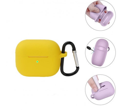 Чохол для навушників BeCover для Apple AirPods (3nd Gen) Yellow (707233)