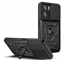 Чохол-накладка BeCover Military для Oppo A76/A96 Black (707405)