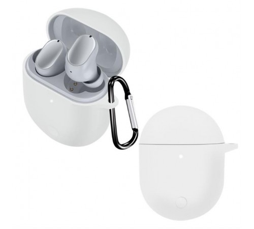 Чохол BeCover Silicon для Xiaomi Redmi Buds 3 Pro White (707466)