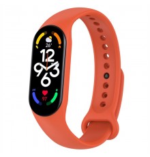 Силіконовий ремінець BeCover для Xiaomi Mi Smart Band 7 Orange (707482)