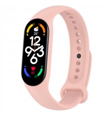 Силіконовий ремінець BeCover для Xiaomi Mi Smart Band 7 Pink (707483)