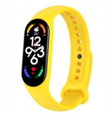 Силіконовий ремінець BeCover для Xiaomi Mi Smart Band 7 Yellow (707487)