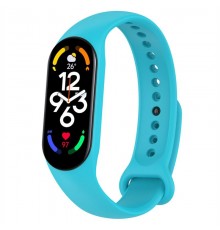 Силіконовий ремінець BeCover для Xiaomi Mi Smart Band 7 Light Blue (707488)