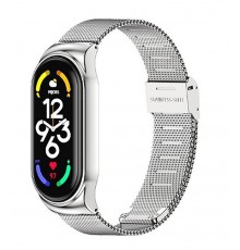 Ремінець BeCover Metal для Xiaomi Mi Smart Band 7 Silver (707494)