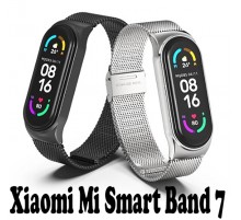 Ремінець BeCover Metal для Xiaomi Mi Smart Band 7 Gold (707495)