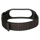 Ремінець BeCover Nylon Style для Xiaomi Mi Smart Band 7 Black (707655)