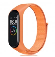 Ремінець BeCover Nylon Style для Xiaomi Mi Smart Band 7 Orange (707665)