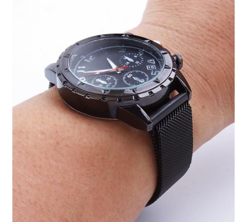 Ремінець BeCover Milanese Style для Samsung Galaxy (20mm)/Watch 5/ Watch 4 40/44mm/Watch 4 Classic 42mm/Watch Active/Active 2 40/44mm/Watch 3 41mm/Gear S2/Classic/Gear Sport Black (707671)