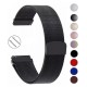 Ремінець BeCover Milanese Style для Samsung Galaxy (20mm)/Watch 5/ Watch 4 40/44mm/Watch 4 Classic 42mm/Watch Active/Active 2 40/44mm/Watch 3 41mm/Gear S2/Classic/Gear Sport Gray (707673)