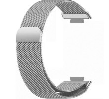 Ремінець BeCover Milanese Style для Samsung Galaxy (20mm)/Watch 5/ Watch 4 40/44mm/Watch 4 Classic 42mm/Watch Active/Active 2 40/44mm/Watch 3 41mm/Gear S2/Classic/Gear Sport Silver (707675)