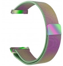 Ремінець BeCover Milanese Style для Samsung Galaxy (20mm)/Watch 5/ Watch 4 40/44mm/Watch 4 Classic 42mm/Watch Active/Active 2 40/44mm/Watch 3 41mm/Gear S2/Classic/Gear Sport Rainbow (707678)