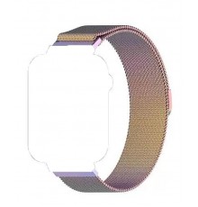 Ремінець BeCover Milanese Style для Xiaomi Amazfit Bip (20mm) Lite/Bip S Lite/GTR 42mm/GTS/TicWatch S2/TicWatch E/GTS 3/GTS 2 mini Rainbow (707686)