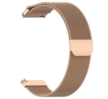 Ремінець BeCover Milanese Style для Amazfit Stratos (22mm)/Stratos 2/2S/3/Amazfit GTR 2/Amazfit GTR 47mm/Amazfit GTR Lite 47mm/Amazfit Nexo/Amazfit Pace/Amazfit GTR 3 Pro Brown (707728)