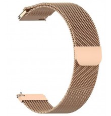 Ремінець BeCover Milanese Style для Amazfit Stratos (22mm)/Stratos 2/2S/3/Amazfit GTR 2/Amazfit GTR 47mm/Amazfit GTR Lite 47mm/Amazfit Nexo/Amazfit Pace/Amazfit GTR 3 Pro Brown (707728)