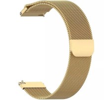 Ремінець BeCover Milanese Style для Amazfit Stratos (22mm)/Stratos 2/2S/3/Amazfit GTR 2/Amazfit GTR 47mm/Amazfit GTR Lite 47mm/Amazfit Nexo/Amazfit Pace/Amazfit GTR 3 Pro Gold (707730)