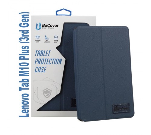 Чохол-книжка BeCover Premium для Lenovo Tab M10 Plus TB-125F (3rd Gen)/K10 Pro TB-226 10.61" Deep Blue (707973)