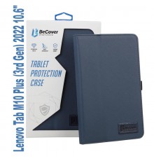 Чохол-книжка BeCover Slimbook для Lenovo Tab M10 Plus TB-125F (3rd Gen)/K10 Pro TB-226 10.61" Deep Blue (707980)