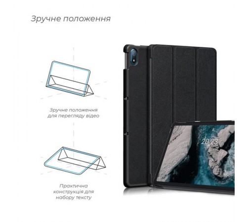 Чохол-книжка BeCover Smart для Nokia T20 10.4" Black (708041)