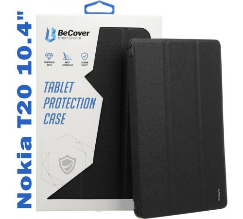 Чохол-книжка BeCover Smart для Nokia T20 10.4" Black (708041)